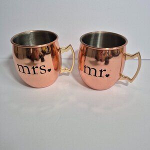 Copper Drink Mugs